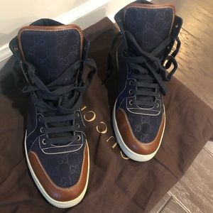 High Top Gucci Sneakers